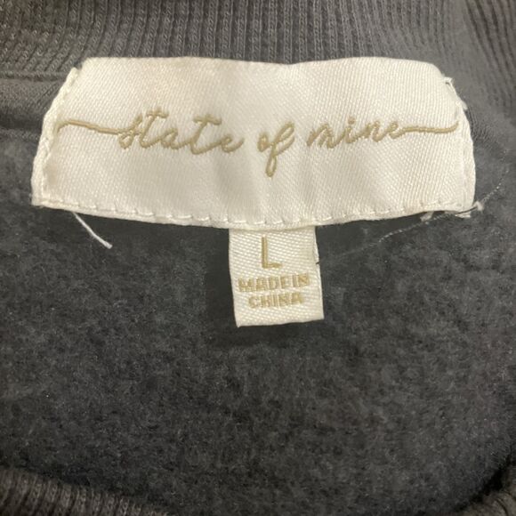 NWT Women's State of Mine Paris Crewneck Pullover Sweatshirt Large L - Picture 8 of 8